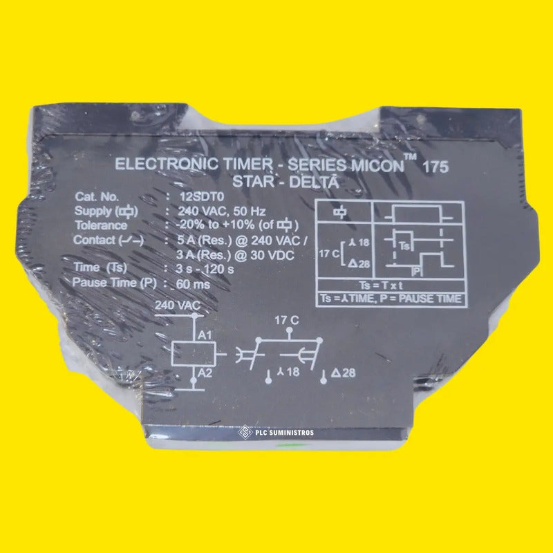 Gic  Temporizador De Arranque  12sdt0 Estrella-triángulo