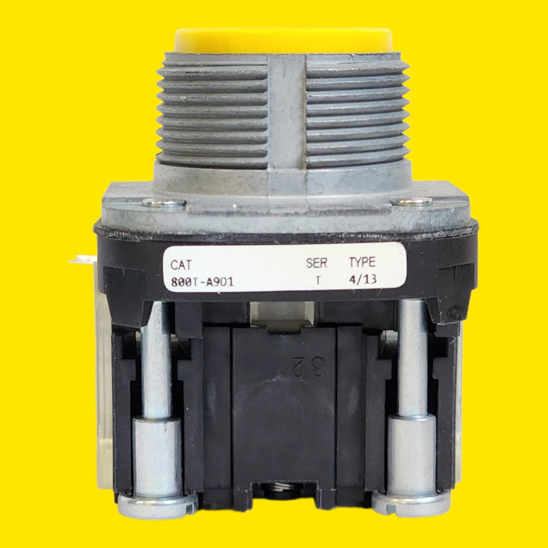 Allen-bradley 800t-a9d1 Pulsador Amarillo 1na 30mm Amarillo