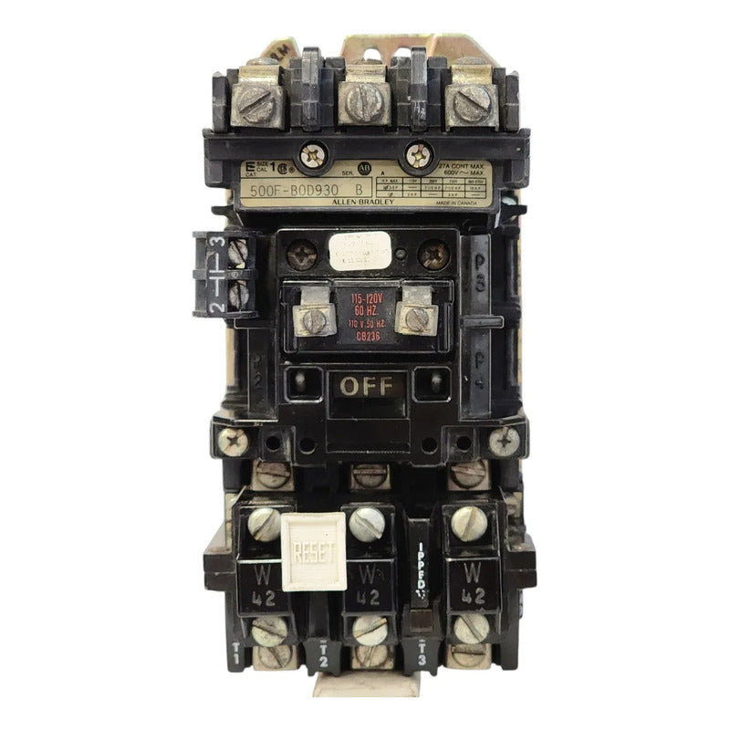 Allen-bradley 500f-bod930 Serie B Contactor Nema 3 Polos