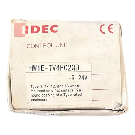 Idec Hw1e-tv4f02qd Botón Paro Emergencia Rojo