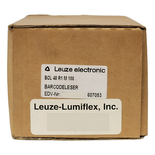 Sensor De Códigos De Barras Leuze Bcl 40 R1m100 Industrial Rojo / Negro Sub-d De 15 Pines Tipo Macho