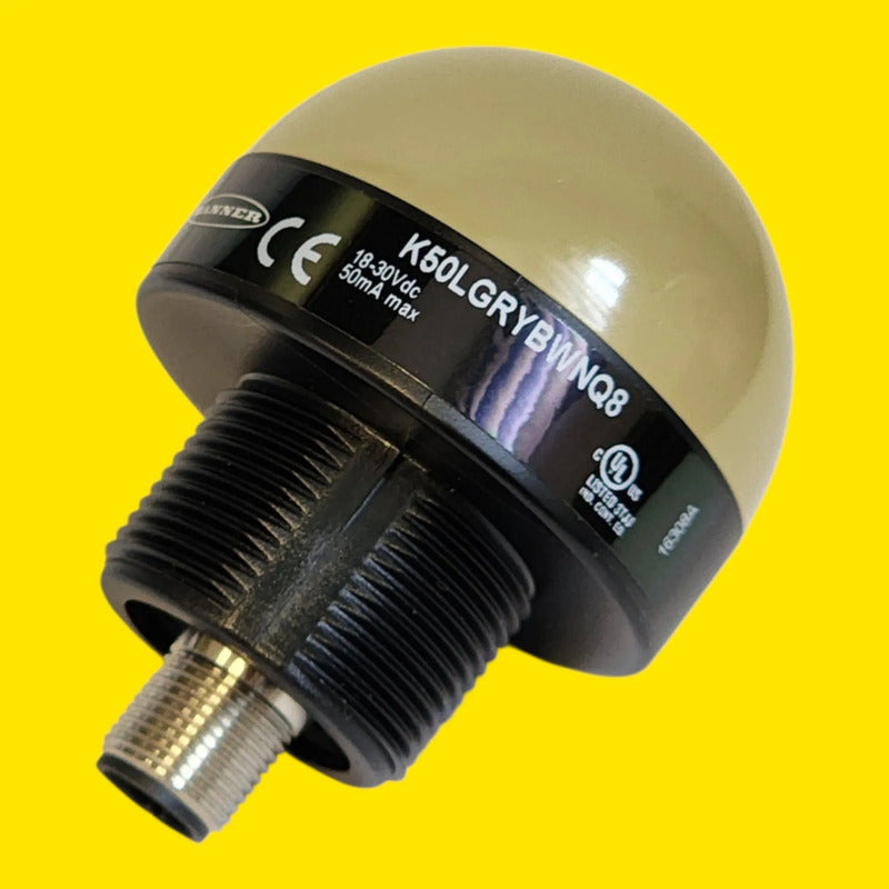 Banner Indicador Led Semicircular K50lgrybwnq8