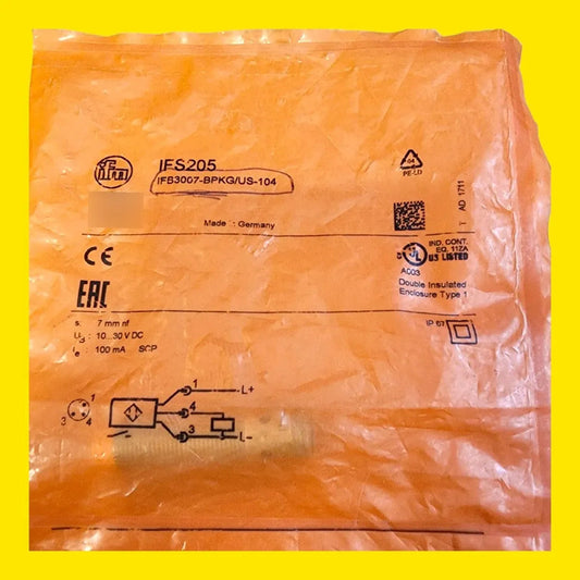 Ifm Ifs205 Sensor Inductivo De Proximidad Industrial
