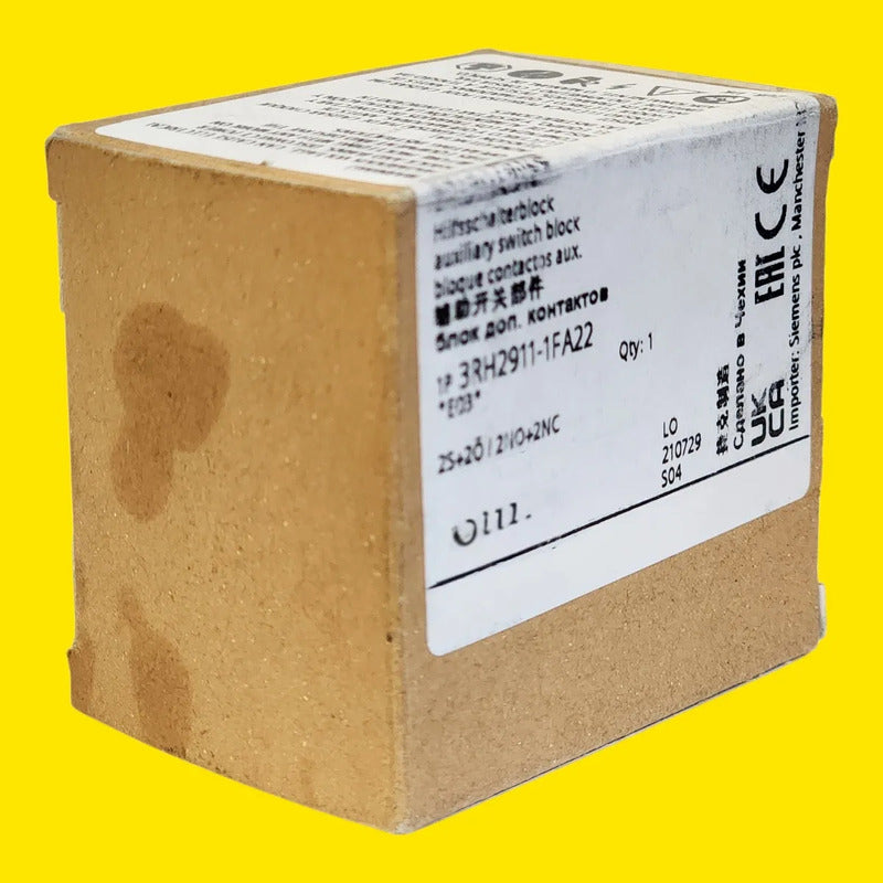 Bloque Auxiliar Siemens 3rh2911-1fa22 2na 2nc