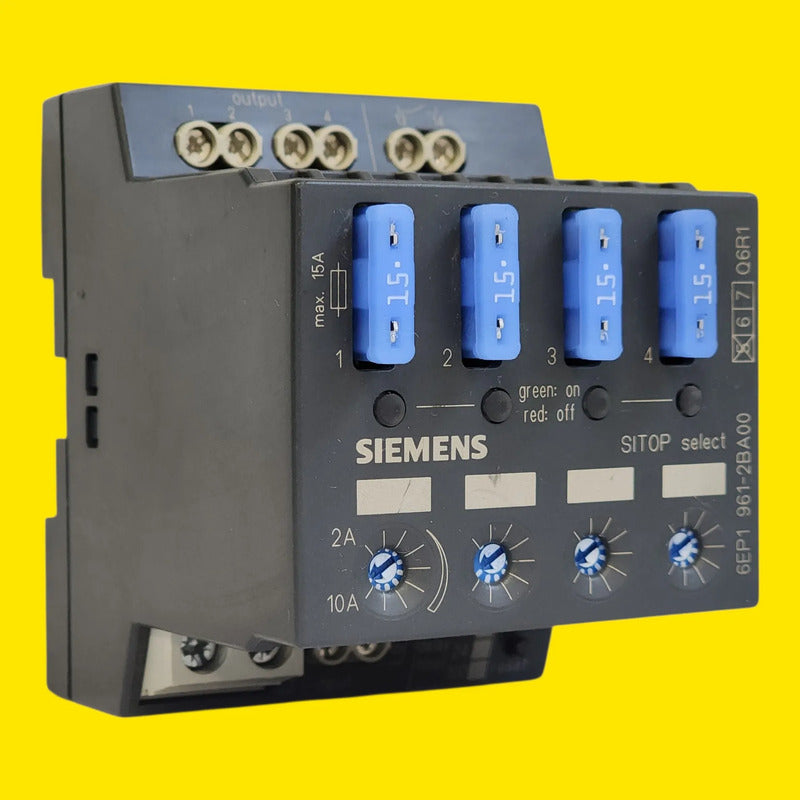 Siemens 6ep1 961-2ba00 Módulo De Redundancia Sitop