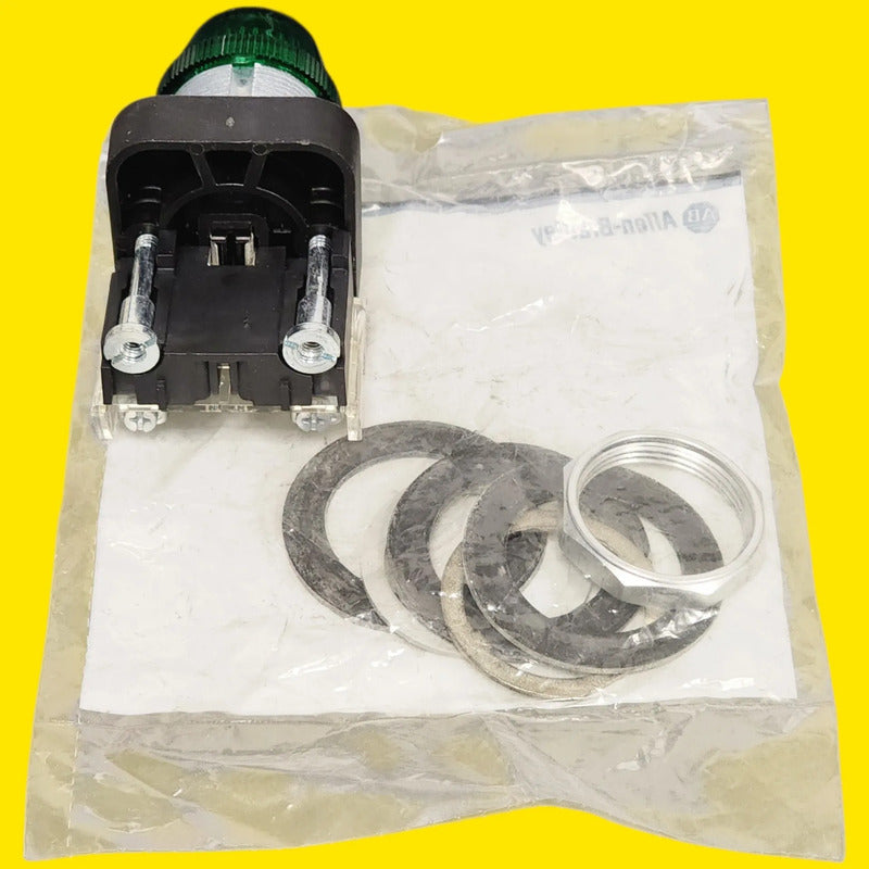 Allen-bradley 800t-q24g Luz Indicadora Verde 30 Mm