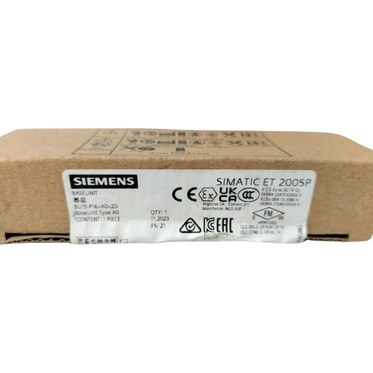 Siemens 6es7 193-6bp00-0da0 Unidad De Base