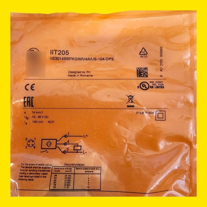 Ifm Iit205 Sensor  Interruptor De Proximidad
