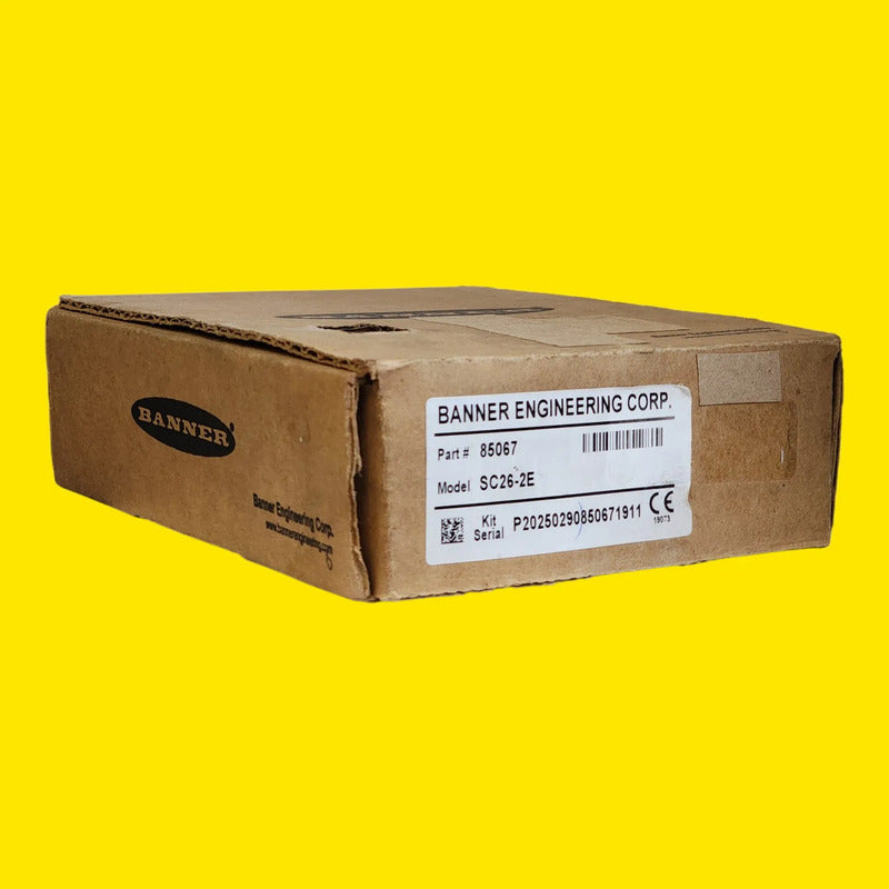 Banner 85067 Sc26-2e Controlador Seguridad 26 Entradas Eth