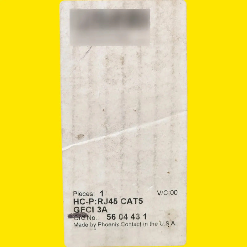 Phoenix Contact Hc-p-rj45 Cat5 Conector Rj45 5604431 Gris