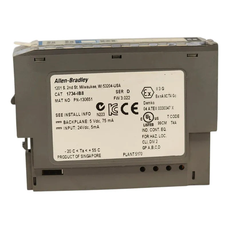 Allen-bradley 1734-ib8 Entrada Digital 24vdc Point I/o