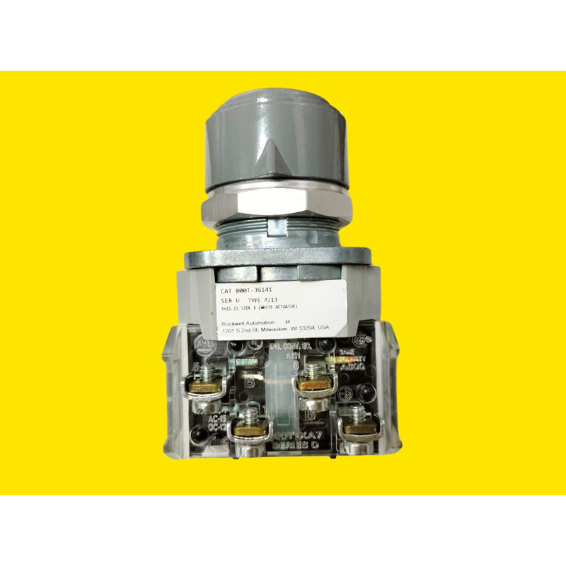 Allen-bradley 800t-jg141 Selector Switch 30mm Gris