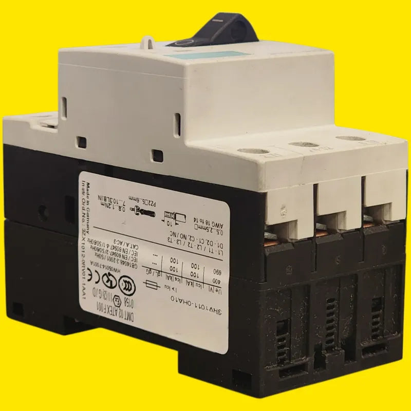 Siemens 3rv1011-0ha10 Guardamotor Termomagnético 50hz/60hz