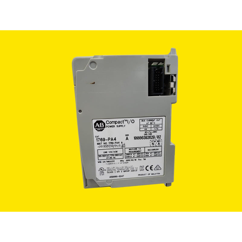 Allen-bradley 1769-pa4 Power Supply Module