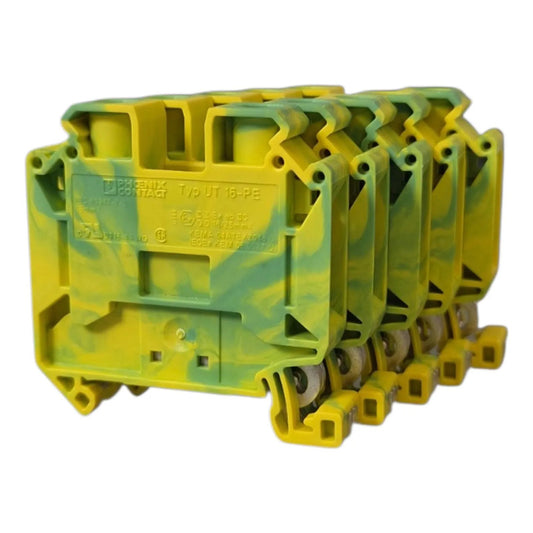 Phoenix Contact Ut 16-pe Bornera De Tierra 3044212 Amarillo/verde