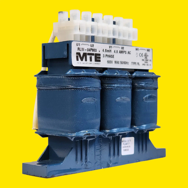Mte Rlw-04p803 Reactor De Línea Trifásico 4.8a 600v