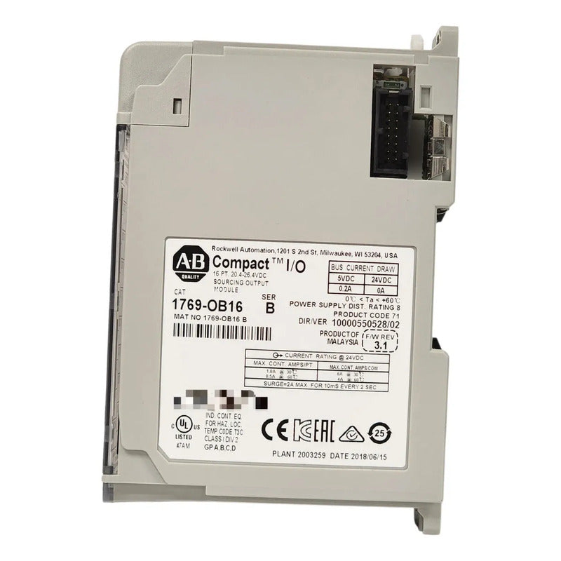 Allen Bradley  1769-ob16 Compactlogix Plc