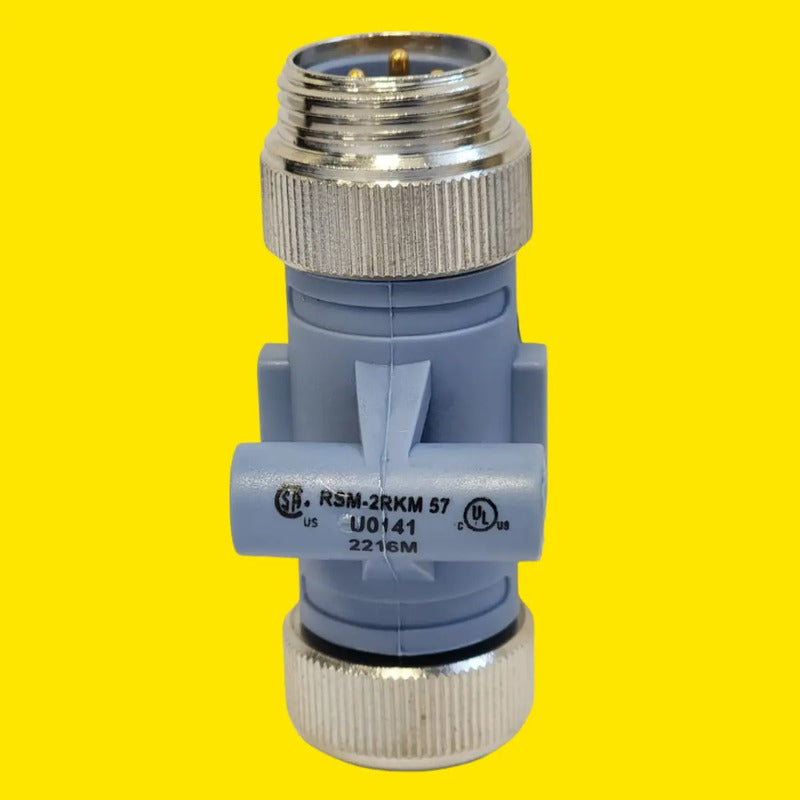Turck Rsm-2rkm57 Cable Conector M12 Macho Hembra U0141