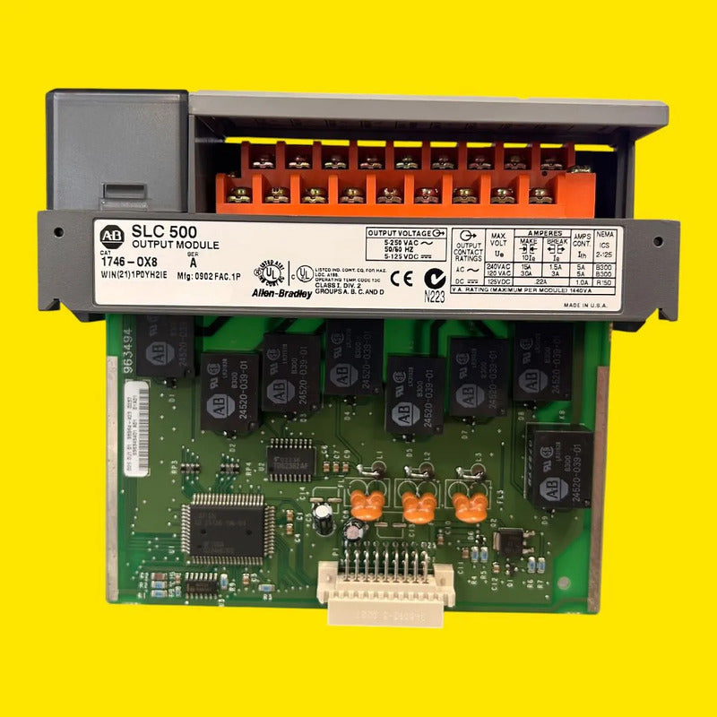 Allen-bradley 1746-ox8 Módulo De Salida Slc 8p Plc