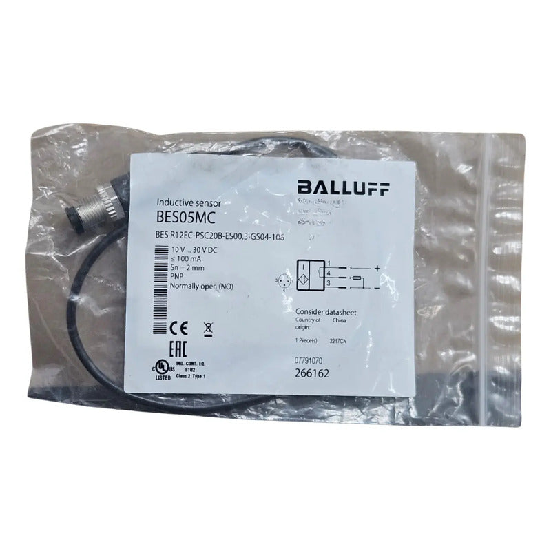 Balluff Bes05mc Bes R12ec-psc20b-es00,3-gs04-106 Sensor