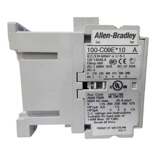 Allen-bradley 100-c09ej10 Contactor