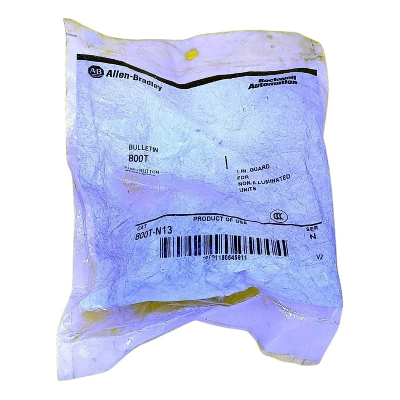 Allen-bradley 800t-n13 Push Button Accesory Plateado