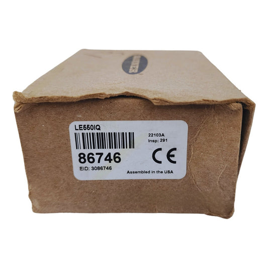 Banner Le550iq Laser Sensor, 1m, Current/npn/pnp, 30vdc.