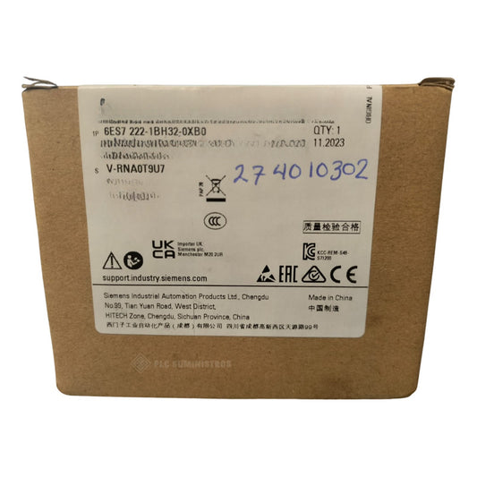 Siemens 6es7222-1bh32-0xb0 Digital Output Module