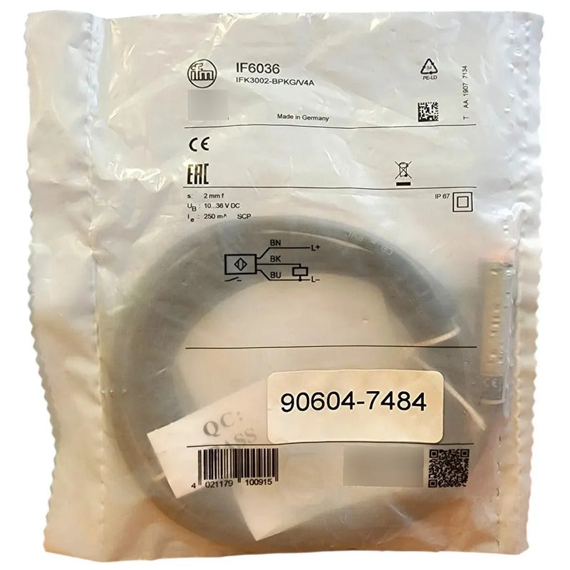 Ifm If6036 Sensor Inductivo De Proximidad Industrial