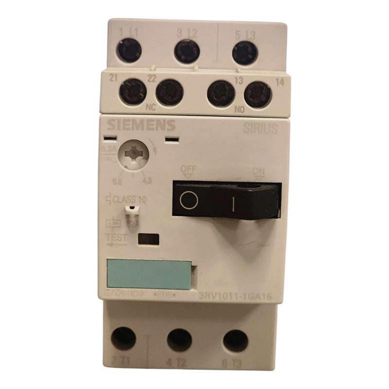 Siemens 3rv1011-1ga15 Contactor Guardamotor