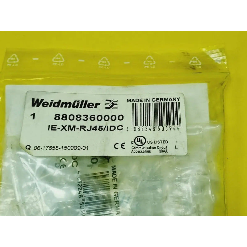 Weidmuller Ie-xm-rj45-idc