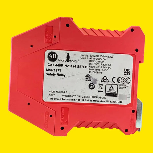 Allen-bradley 440r-n23124 Relé De Seguridad Guardmaster