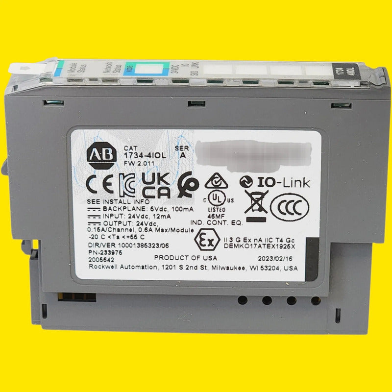 Allen Bradley 1734-4iol Modulo Entrada Salida Point I/o