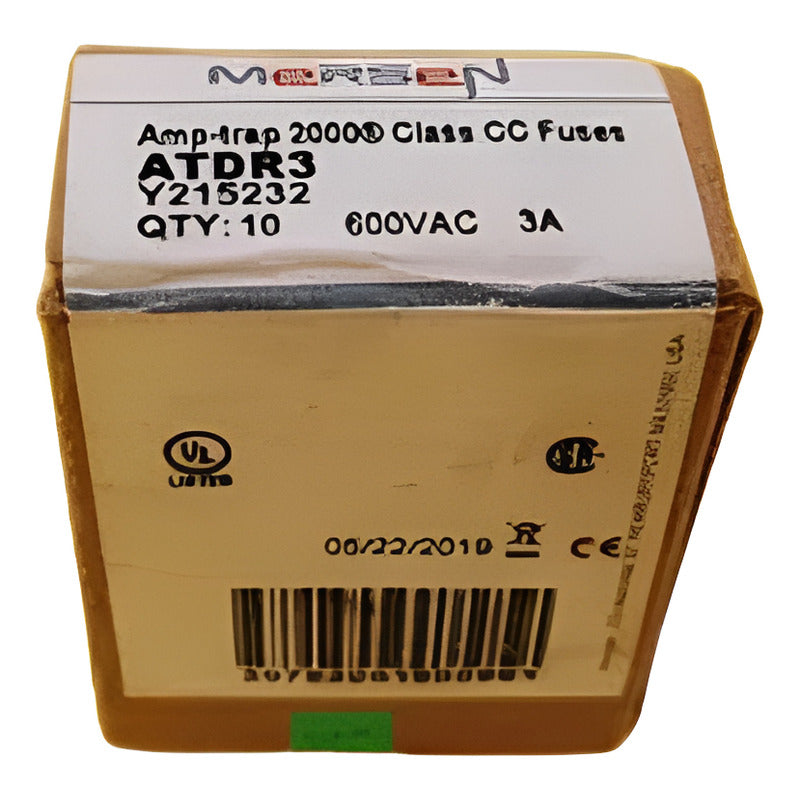 Mersen Atdr3 Fuse 3a 600vac
