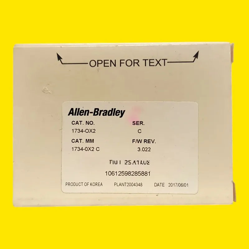 Allen-bradley 1734-ox2 Point I/o Salidas Relevador