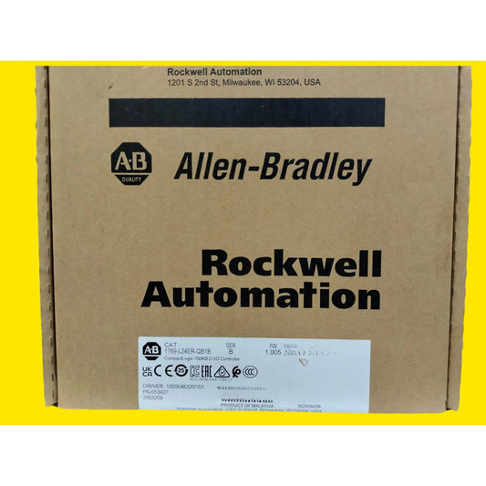 Allen Bradley 1769-l24er-qb1b: Plc Compactlogix 5370