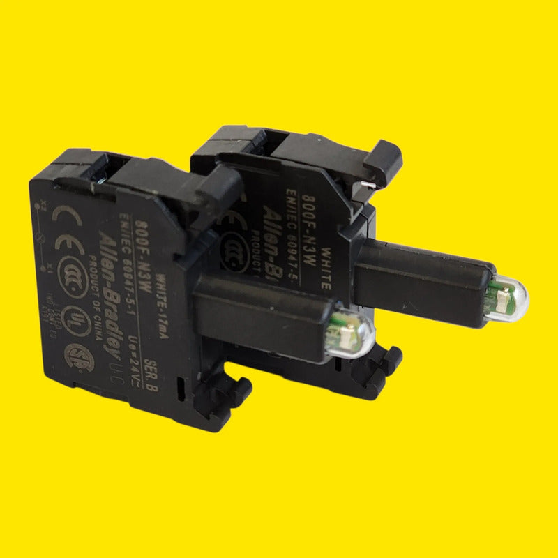 Allen-bradley 800f-n3w Bloque De Contactos Auxiliar