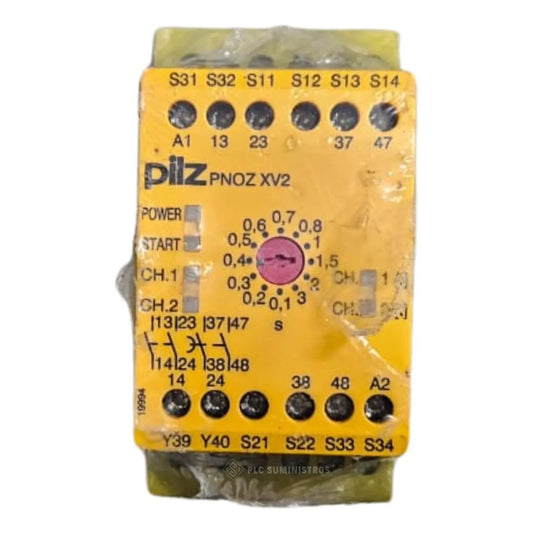 Pilz Relay Pnoz Xv2 3/24vdc 2n/o 2n/ O T 774502