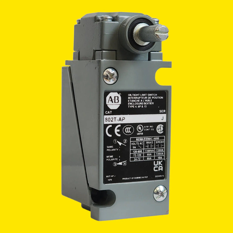 Allen-bradley 802t-ap Fin De Carrera Oiltight Gris