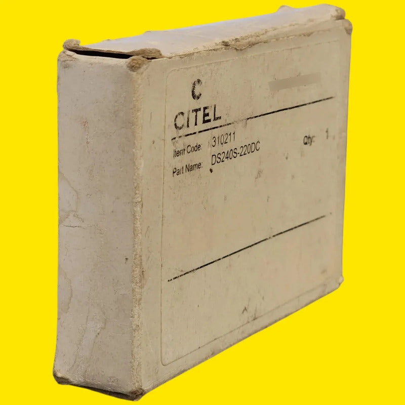 Citel Ds240s-220dc Supresor De Sobretensiones Dc
