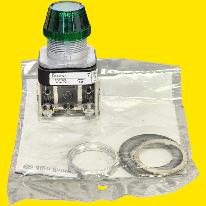 Allen-bradley 800t-q24g Indicador Luminoso Verde