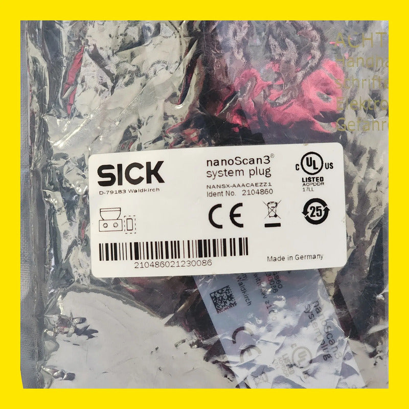 Sick Nansx-aaacaezz1 2104860 Plug De Sistema Nanoscan3 M12
