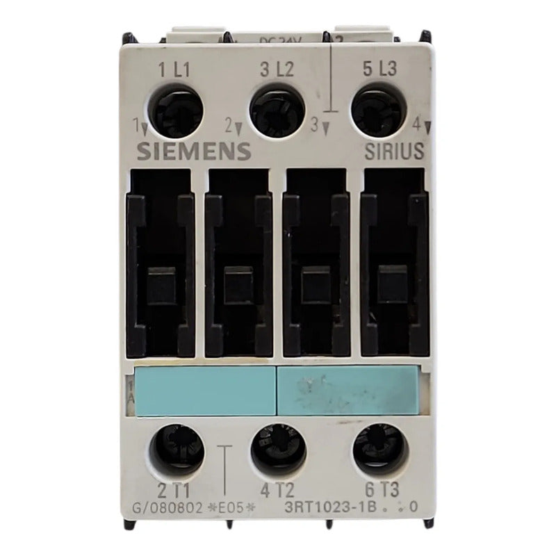 Siemens 3rt1023-1bb44-0v0 Contactor  3p 9kw 24vcc S0