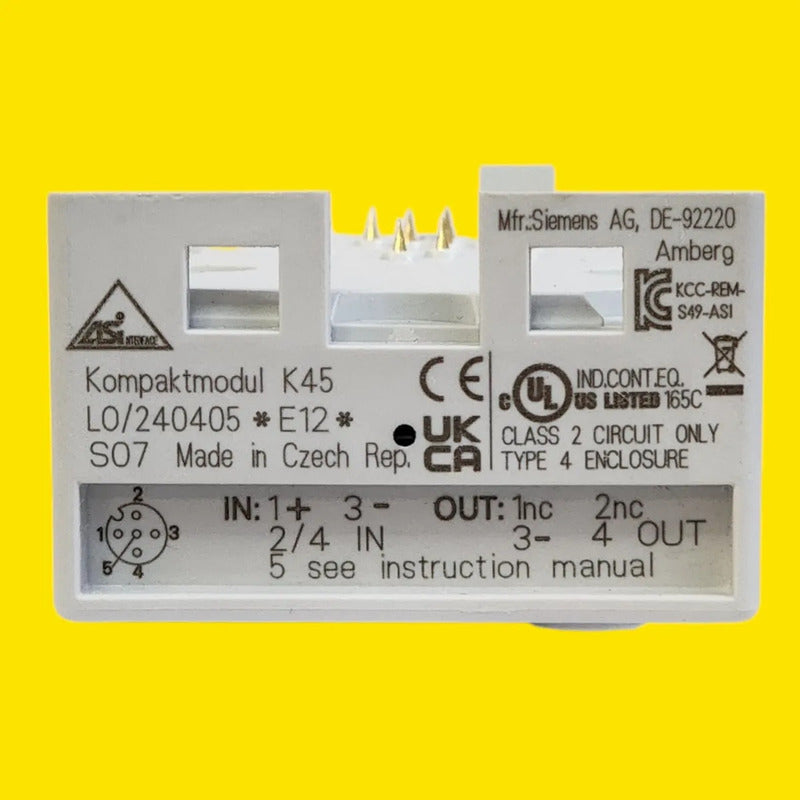 Modulo Siemens 3rk2400-1bq20-0aa3 As-i Industrial