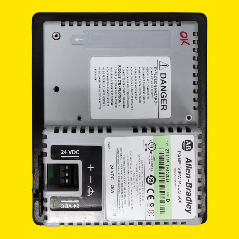 Allen-bradley 2711p-t6c20d Pantalla Táctil Panelview Plus