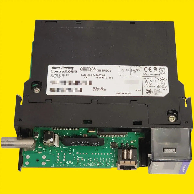 Allen Bradley 1756-cnb Módulo Controlnet Plc Industrial D/sin Tapa
