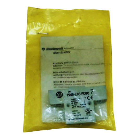 Allen-bradley 194e-e16-pd10 Auxiliary