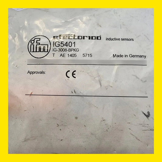 Ifm Ig5401 Sensor Inductivo De Proximidad M18 8 Mm Pnp