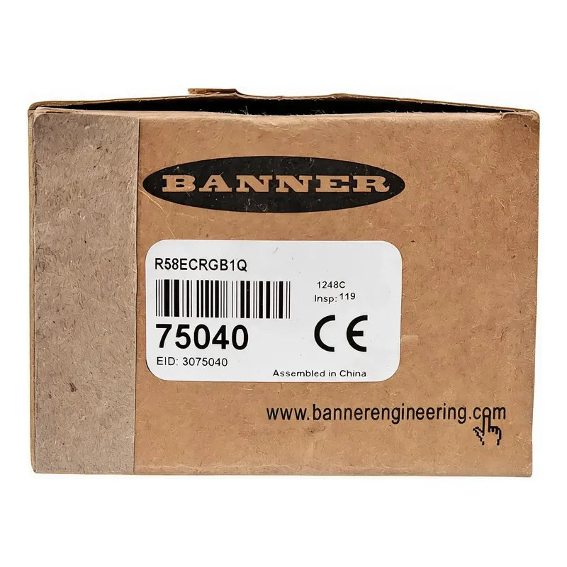 Banner R58ecrgb1q 75040 Sensor Marca De Registro Rgb