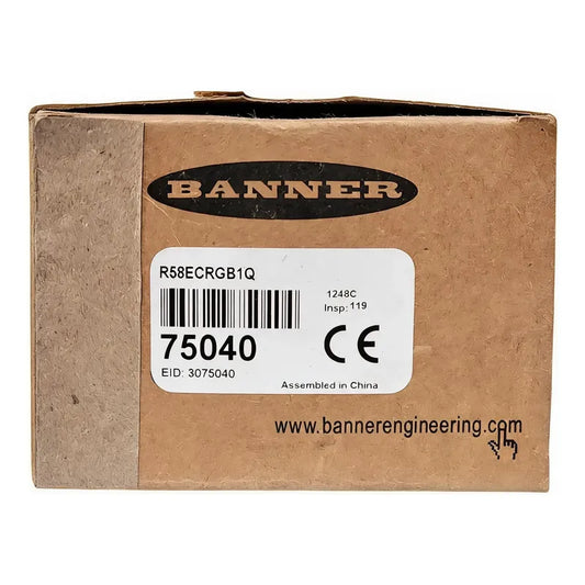 Banner R58ecrgb1q 75040 Sensor Marca De Registro Rgb